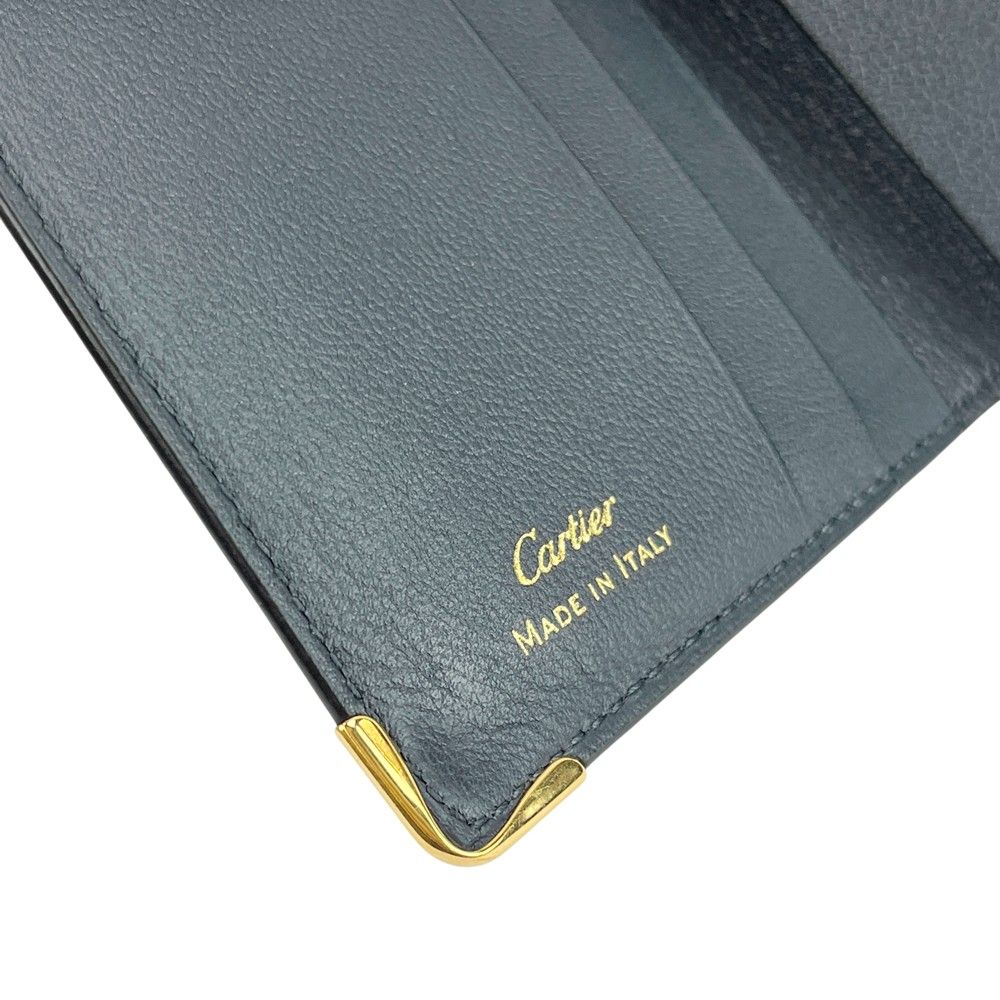 カルティエ □美品□ マストライン カードケース パスケース レザー