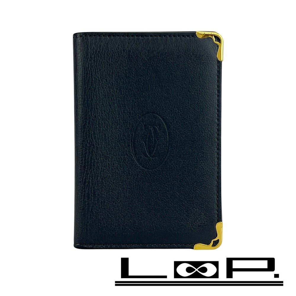 カルティエ □美品□ マストライン カードケース パスケース レザー