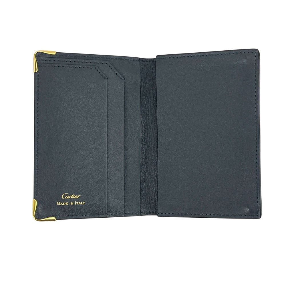カルティエ □美品□ マストライン カードケース パスケース レザー