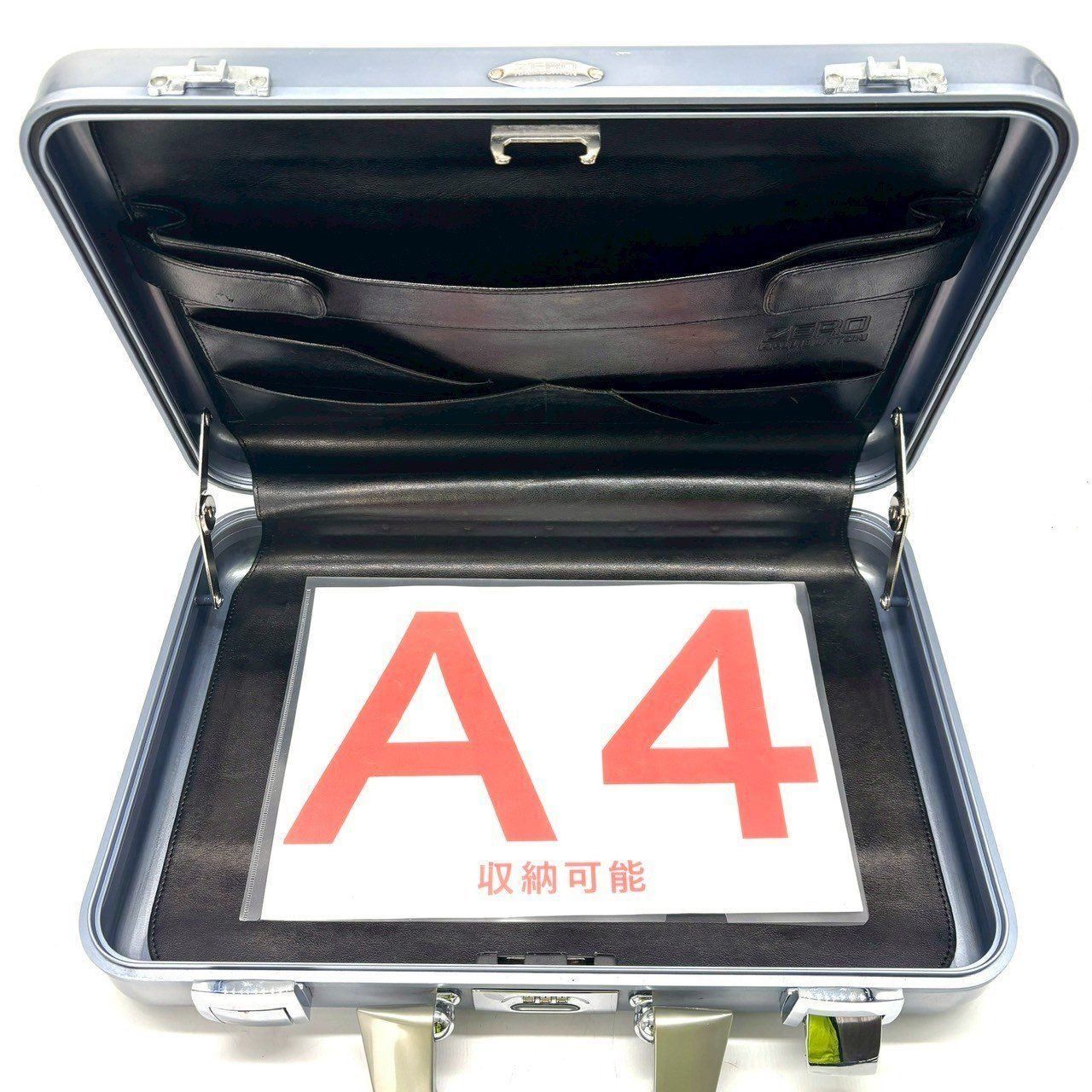 飾らない、機能美】 ZERO HALLIBURTON アタッシュケース ハンドル A4