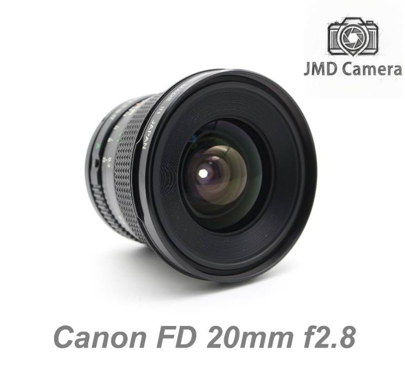 □完動品 Canon FD 20mm f2.8 単焦点レンズ - メルカリ