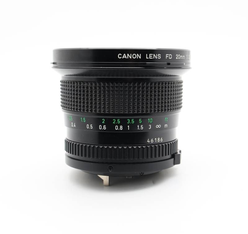 □完動品 Canon FD 20mm f2.8 単焦点レンズ - メルカリ