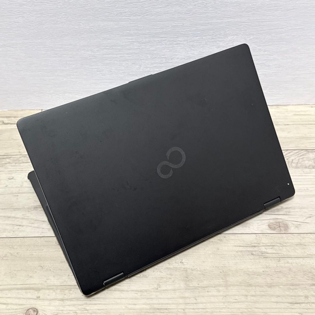 超軽量877g 2in1 富士通 第10世代i5/8GB/SSD Win11 Office付き 即納