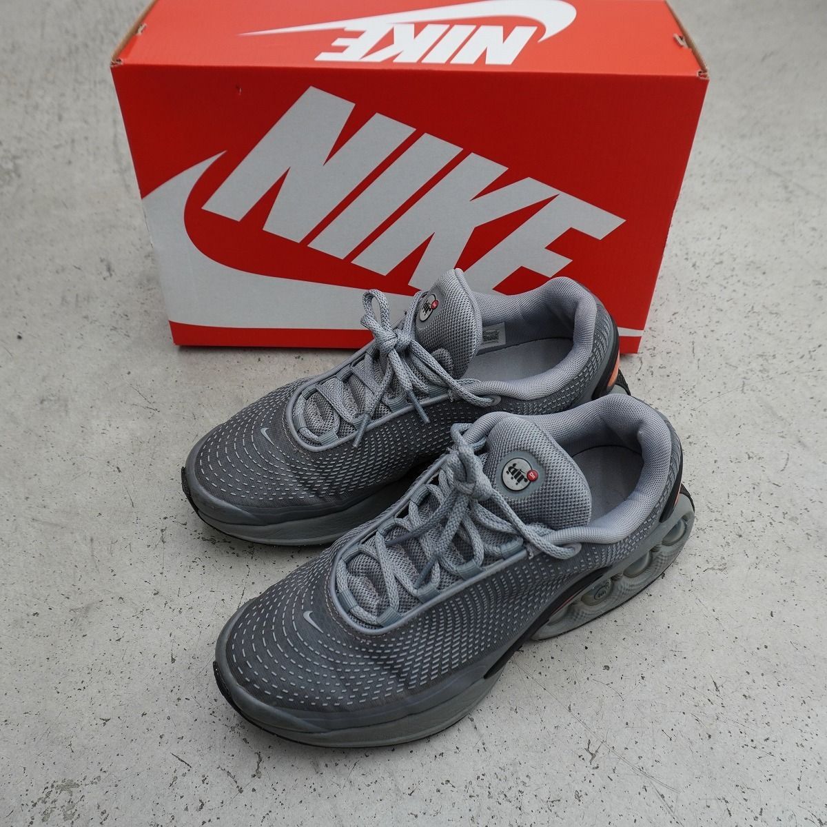 NIKE ナイキ AIR MAX DN PARTICLE GREY BLACK-SMOKE GREY-WOLF GREY 
