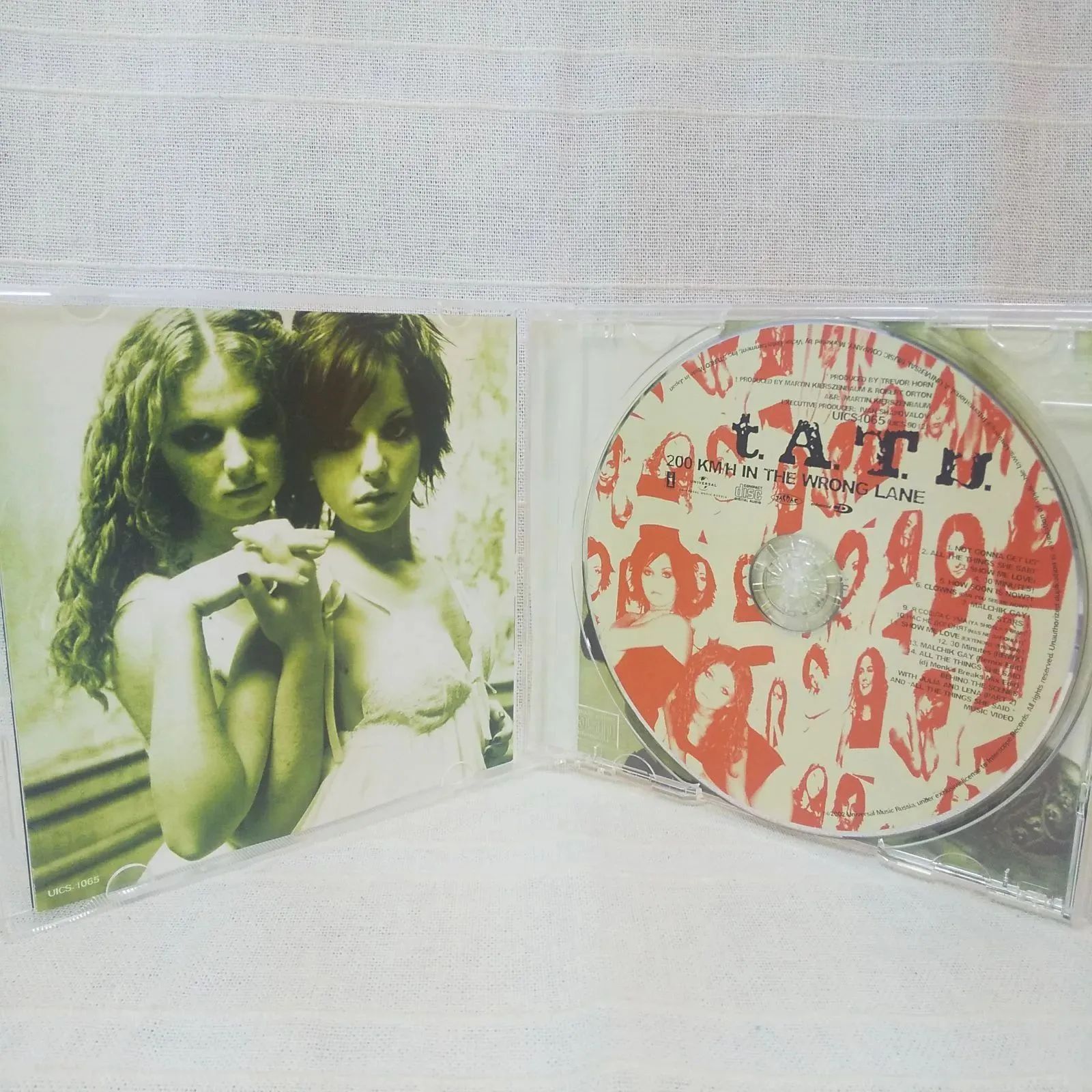 35-02475 200KM/H IN THE WRONG LANE t.A.T.u. レンタル落ち 中古 CD