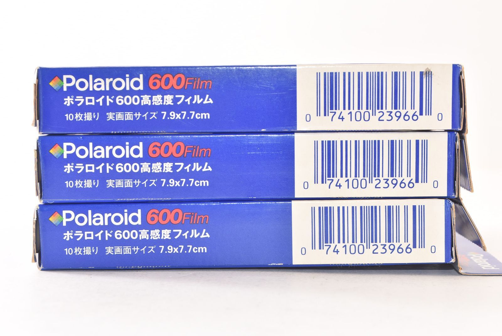 Polaroid ポラロイド 600Film フィルムまとめて 10枚撮りx3個セット 未