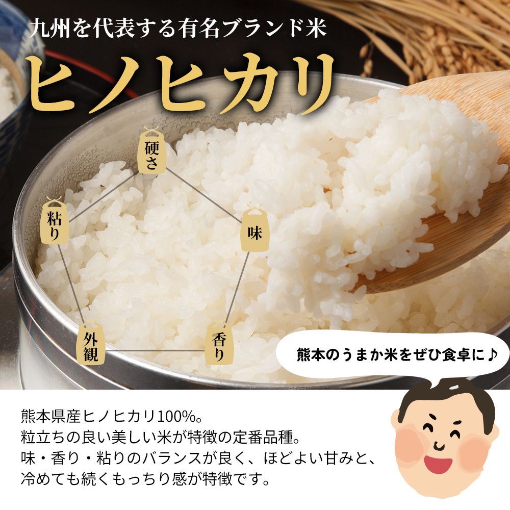 令和7年産】熊本県産ヒノヒカリ 無洗米 20kg｜銘柄米 - メルカリ