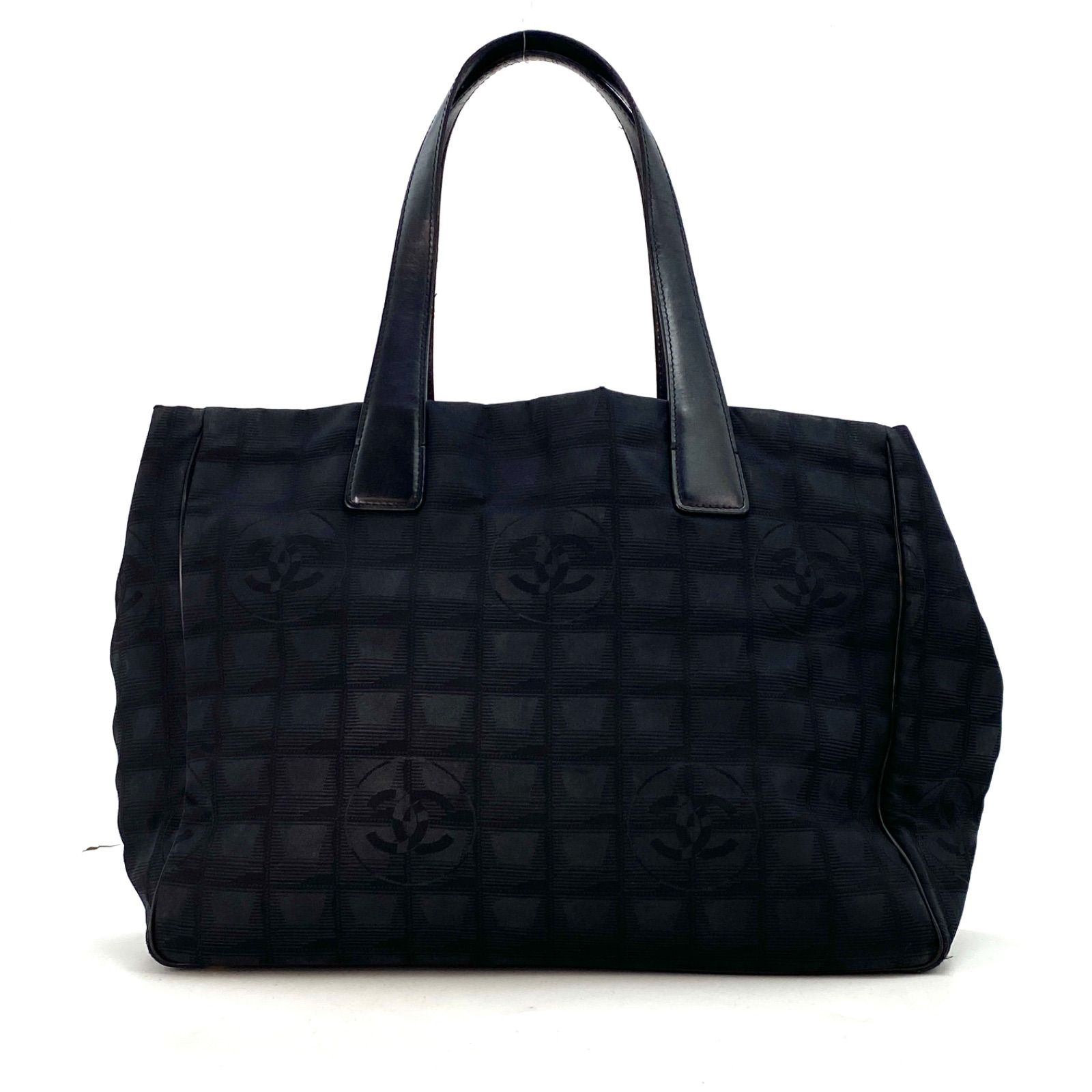 シャネル ニュートラベルライン トートバッグ ハンドバッグ ココマーク 肩掛け シャネル ニュートラベルライン トートバッグ ココマーク 黒 GA276