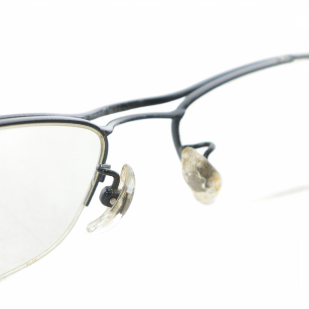 999.9 フォーナインズ　ハーフリムメガネ フォーナインズ 999.9 眼鏡 メガネ 度あり チタンフレーム ハーフリム