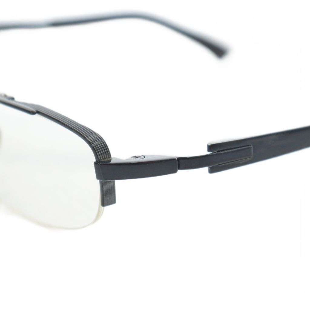 フォーナインズ 999.9 眼鏡 メガネ 度あり チタンフレーム ハーフリム