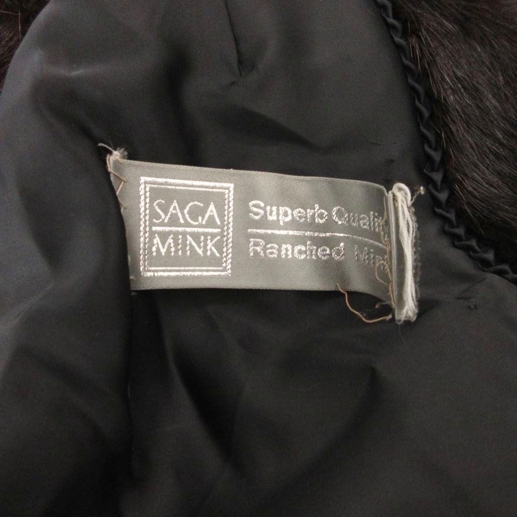 サガミンク SAGA MINK ミンクファーコート ジャケット 毛皮 ショート