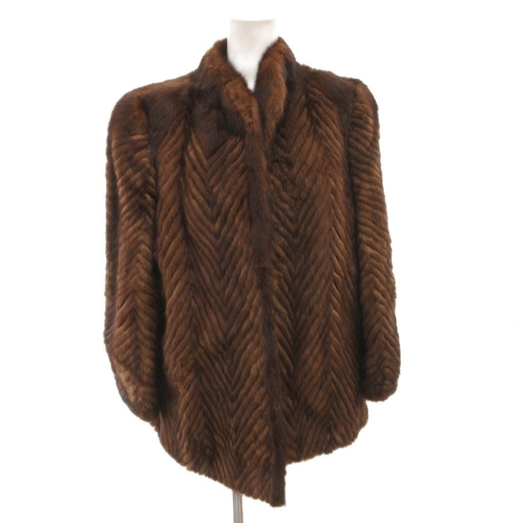 moonbat ムーンバット ミンクファーコート ジャケット 毛皮 13 茶