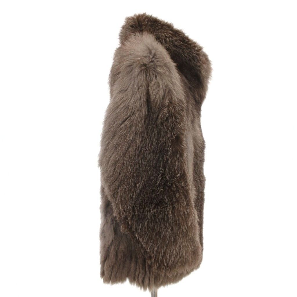 EMBA エンバ フォックスファーコート ジャケット 毛皮 ショート 0S