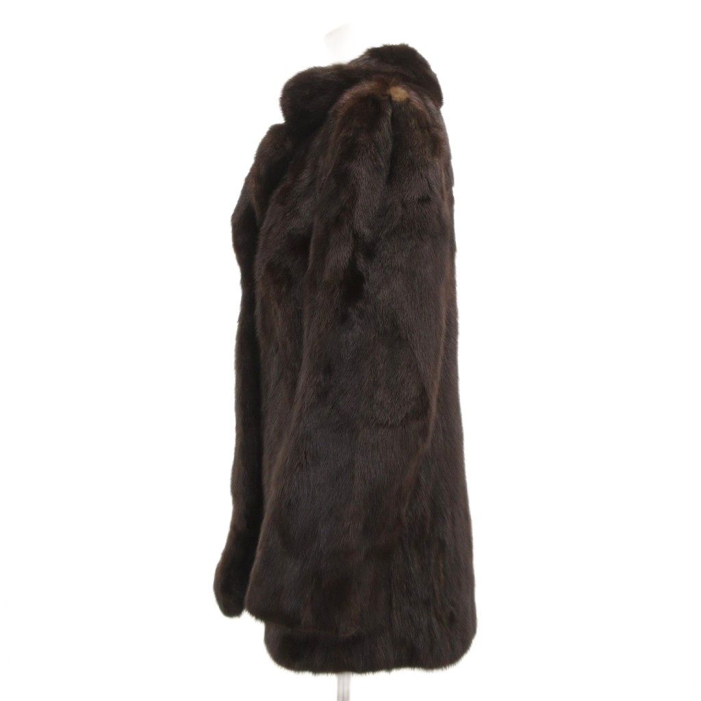 Moon Bat　ムーンバット　毛皮コート　ファーコート　ブラウン　ゴージャス Moon Bat ムーンバット ファーコート ミンク 毛皮 11 茶 ブラウン /JS