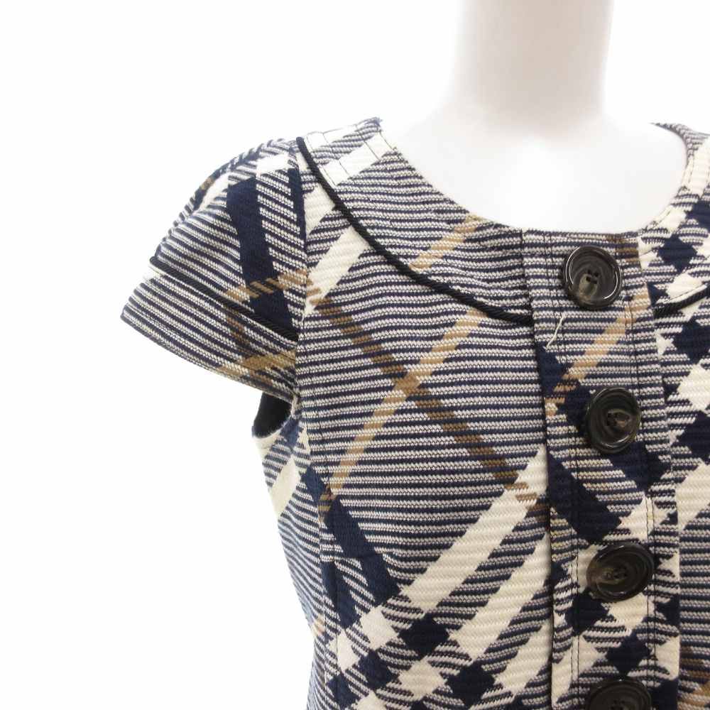 バーバリーブルーレーベル BURBERRY BLUE LABEL 半袖ワンピース ミニ