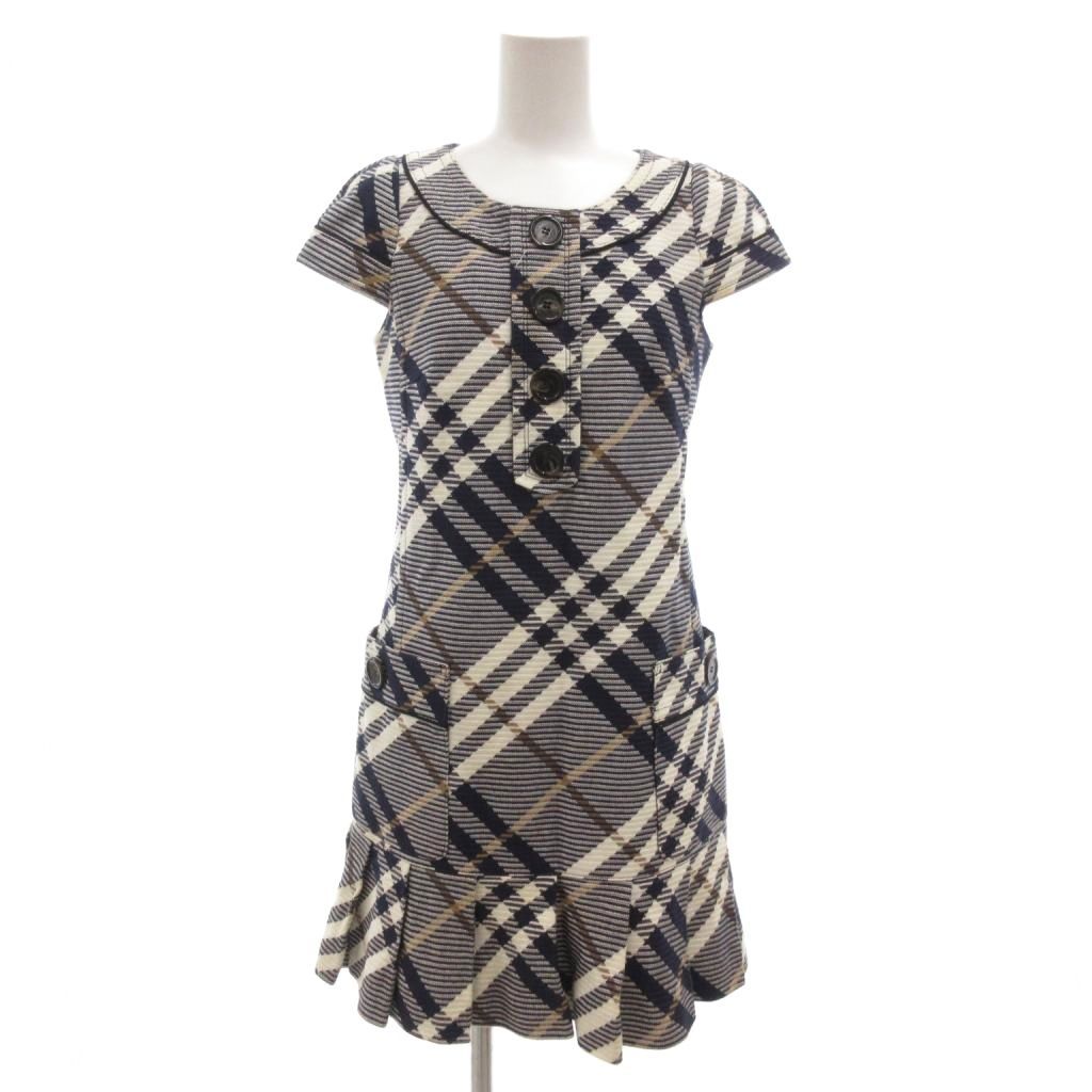 バーバリーブルーレーベル BURBERRY BLUE LABEL 半袖ワンピース ミニ