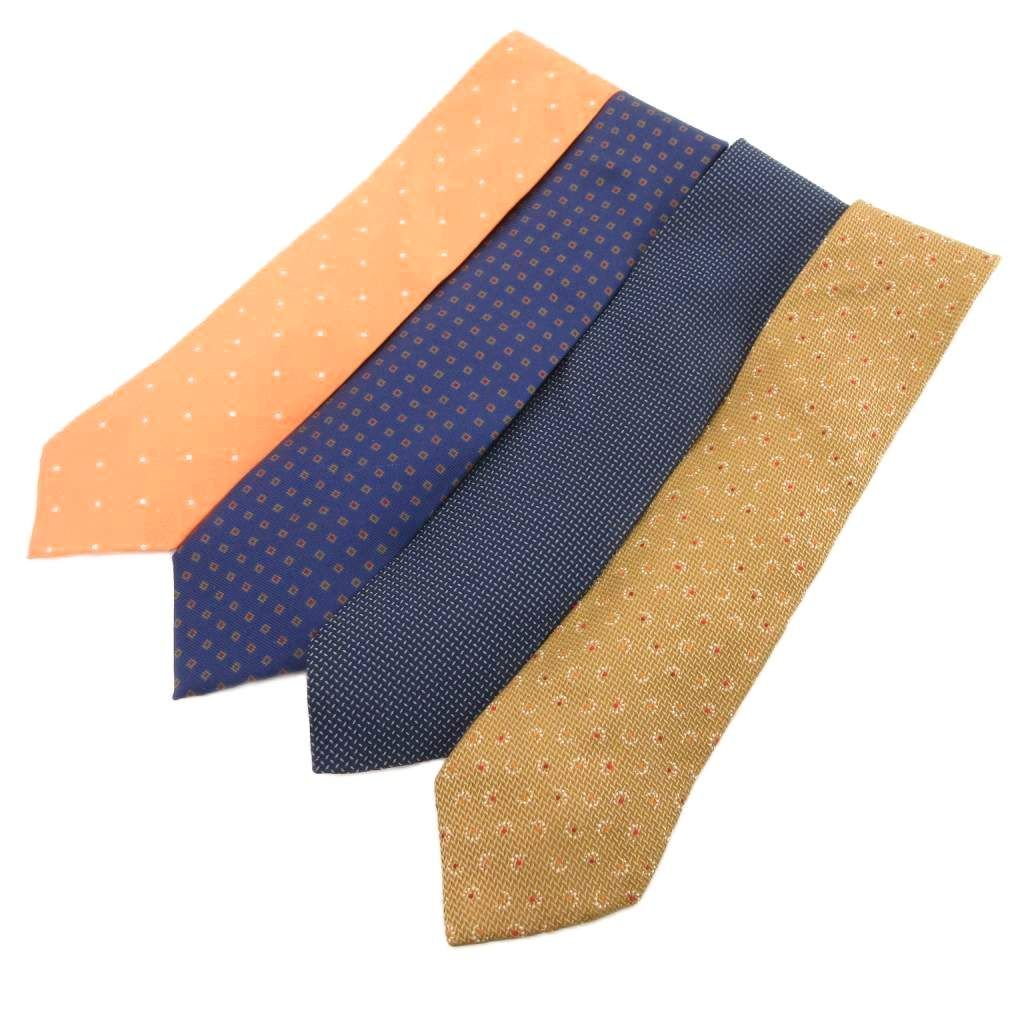 エルメネジルドゼニア Ermenegildo Zegna ネクタイ 4本セット まとめ