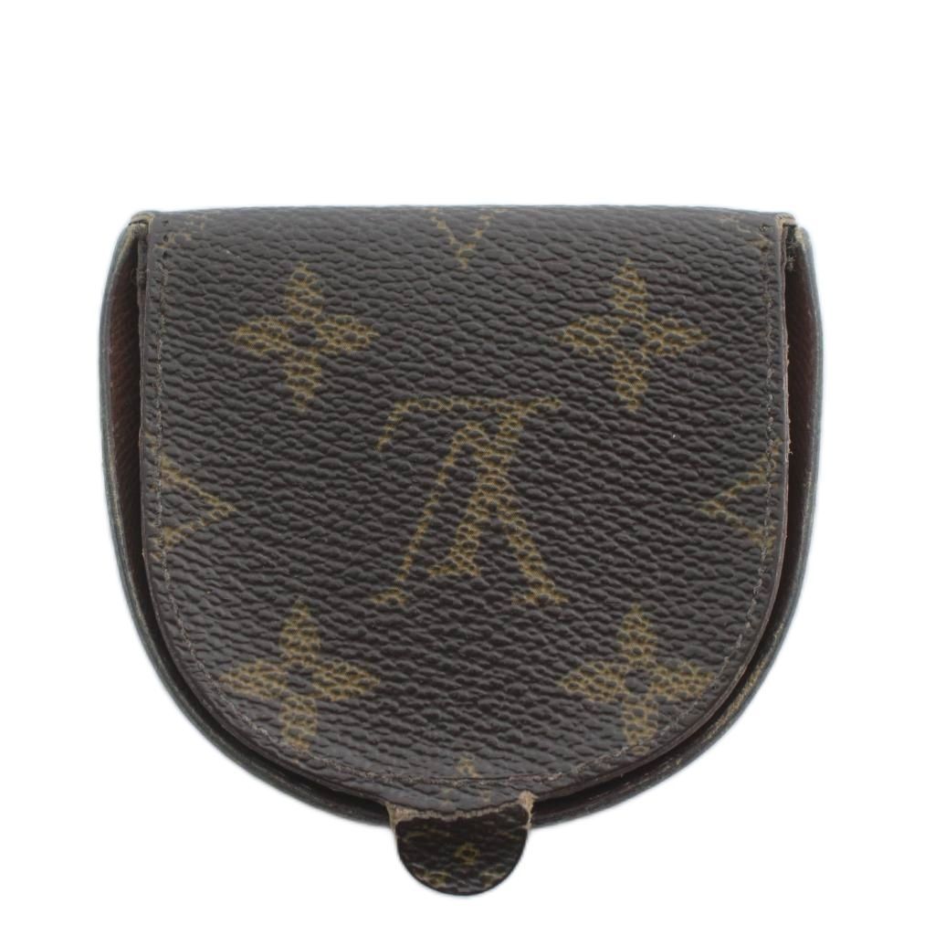 ルイヴィトン　ポルトモネキュベット レザーケース ルイヴィトン LOUIS VUITTON モノグラム ポルトモネ キュベット 小銭