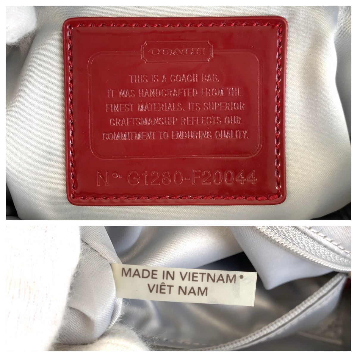 美品 COACH コーチ ポピー シグネチャー クロスボディ 2way ベージュ