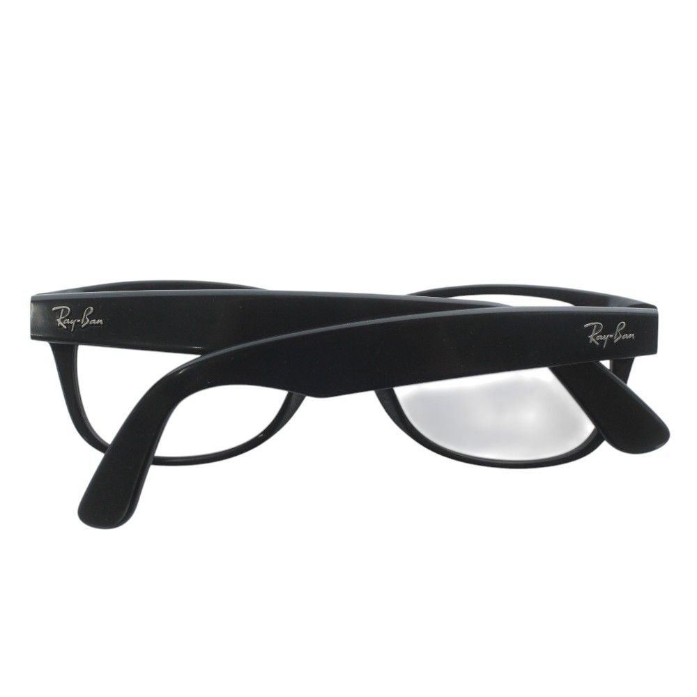レイバン RAY BAN 伊達眼鏡 メガネ レンズなし セルフレーム 黒縁 52