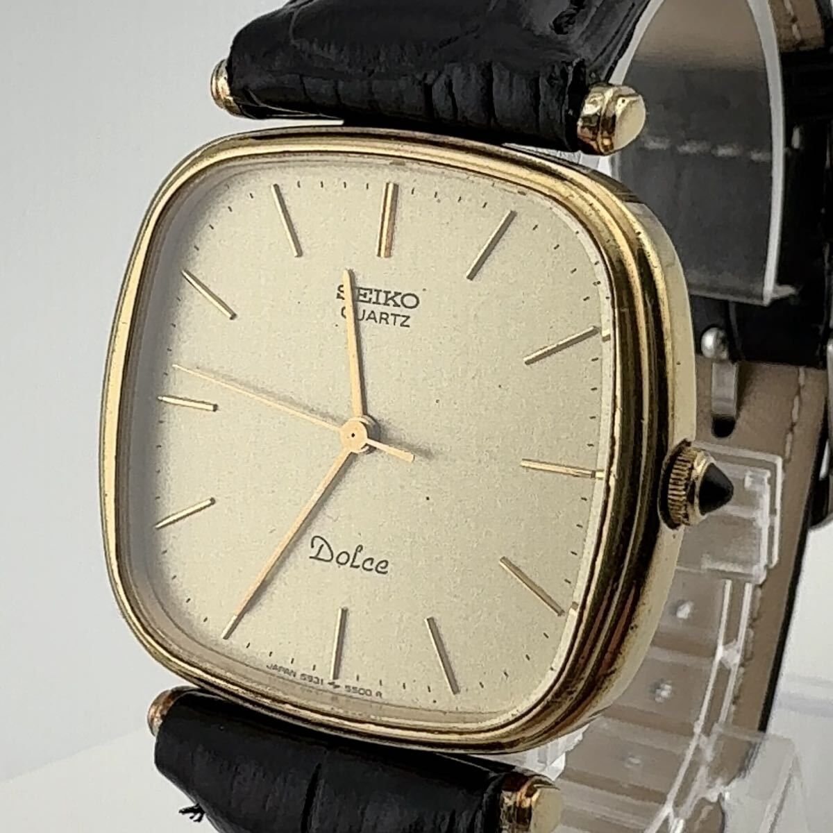 SEIKO 5931-5400 セイコー DOLCE ドルチェ クォーツ スクエア SGP 30 