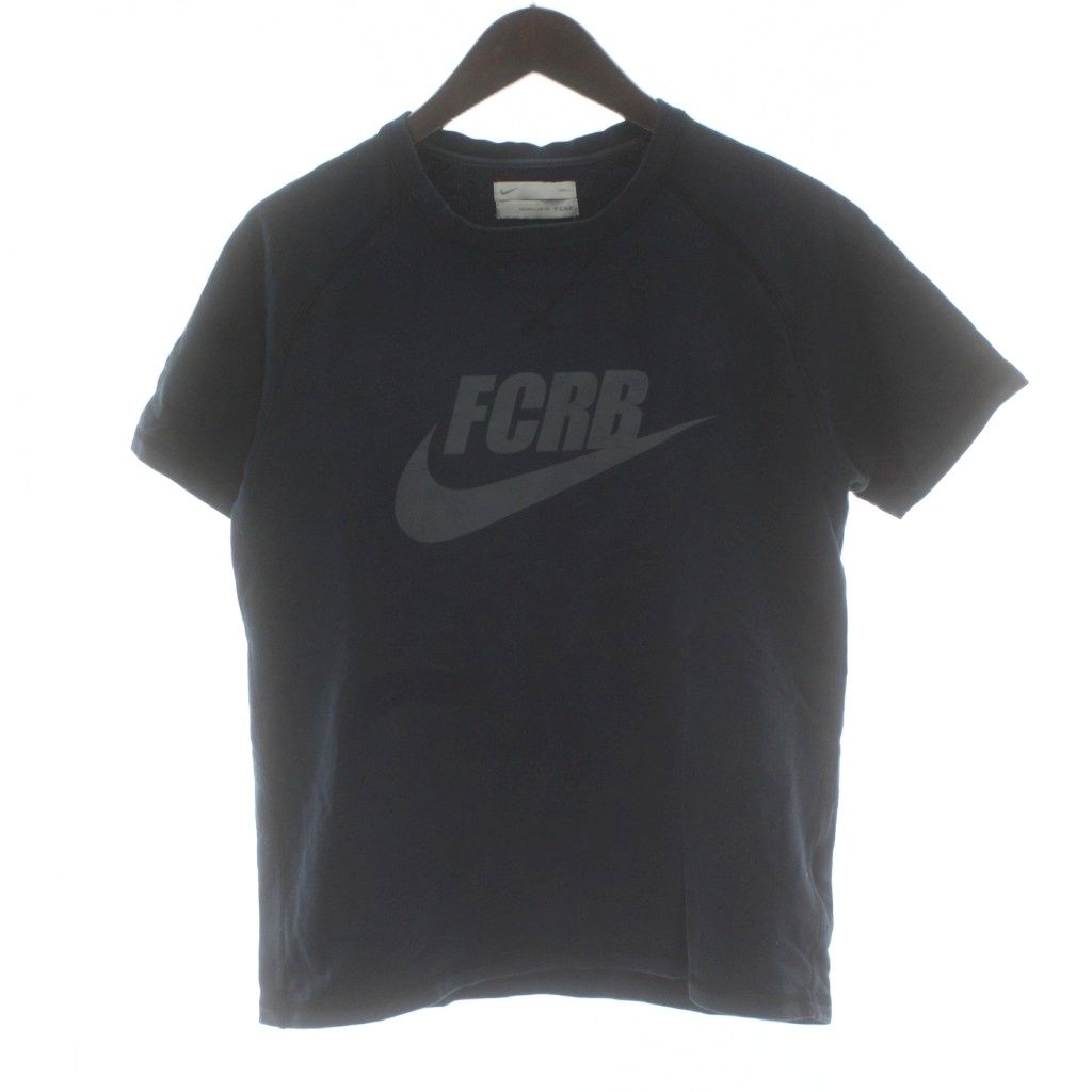 ナイキ NIKE F.C.Real Bristol Tシャツ S ネイビー 紺色 ロゴプリント