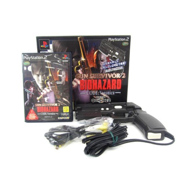 PS2 ガンサバイバー2 バイオハザード コード:ベロニカ レトロゲーム