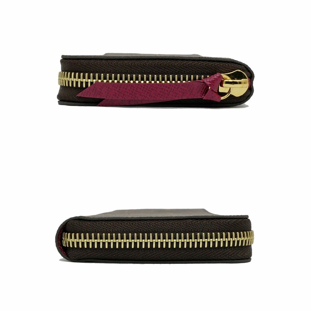 名東】ルイヴィトン ポルトフォイユ クレマンス フューシャ ウォレット