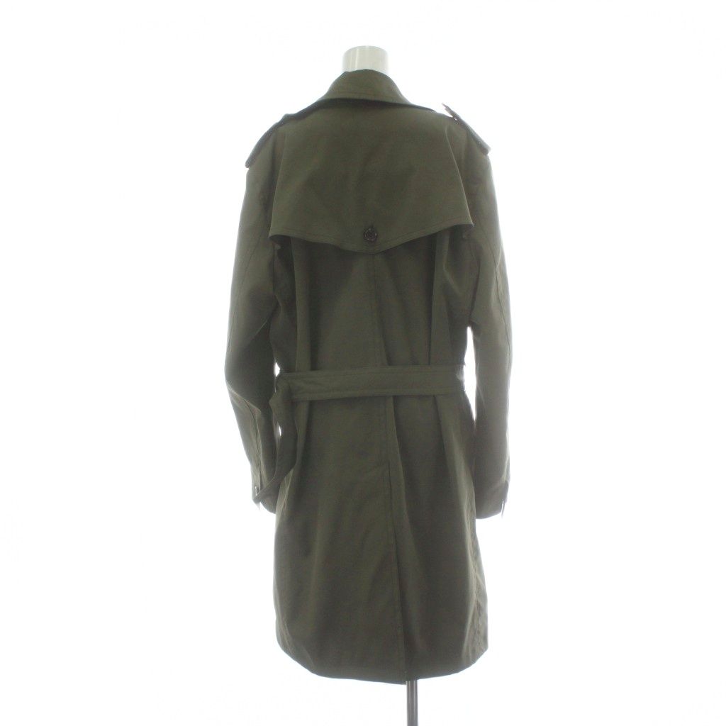 モルガンオム MORGAN HOMME トレンチコート XL カーキ 長袖 ダブル