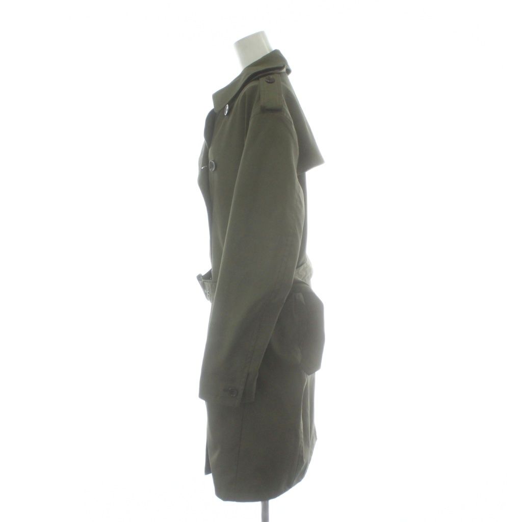 モルガンオム MORGAN HOMME トレンチコート XL カーキ 長袖 ダブル