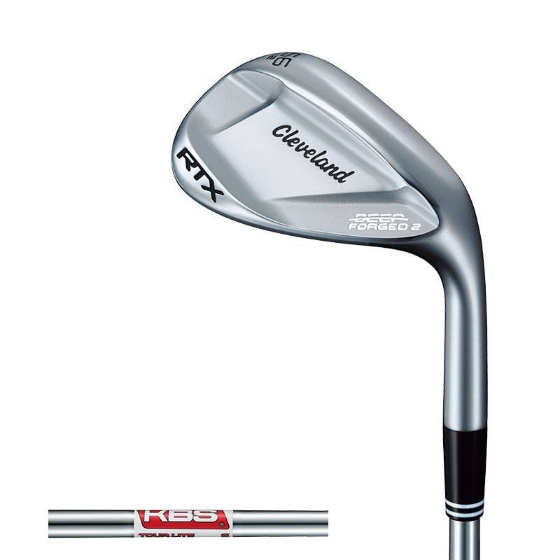 【中古品】Cleveland Golf クリーブランドゴルフ ウェッジ RTX DEEP FORGED 2 KBS TOUR LITE スチールシャフト 56°/S
