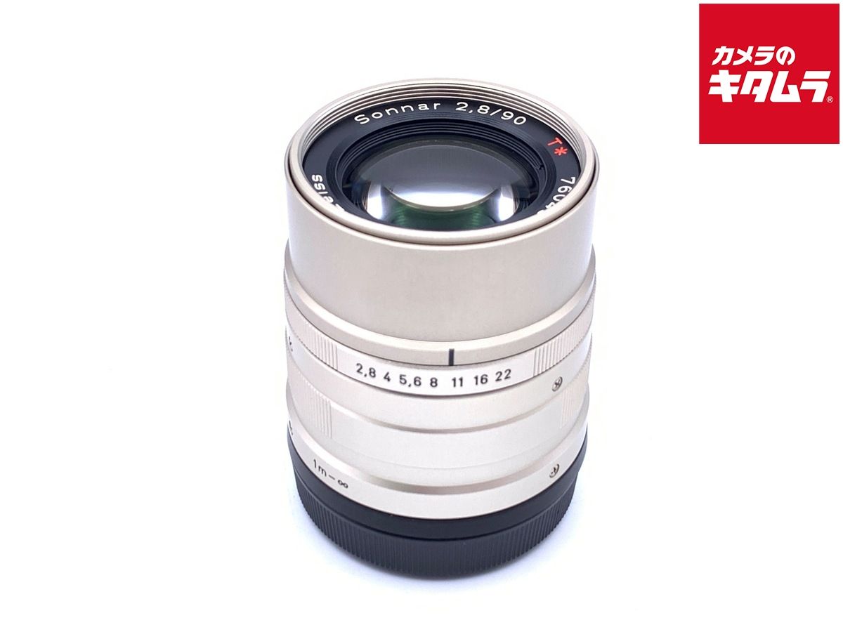 中古】 【美品】 コンタックス ゾナー T* G 90/2.8 クローム - メルカリ