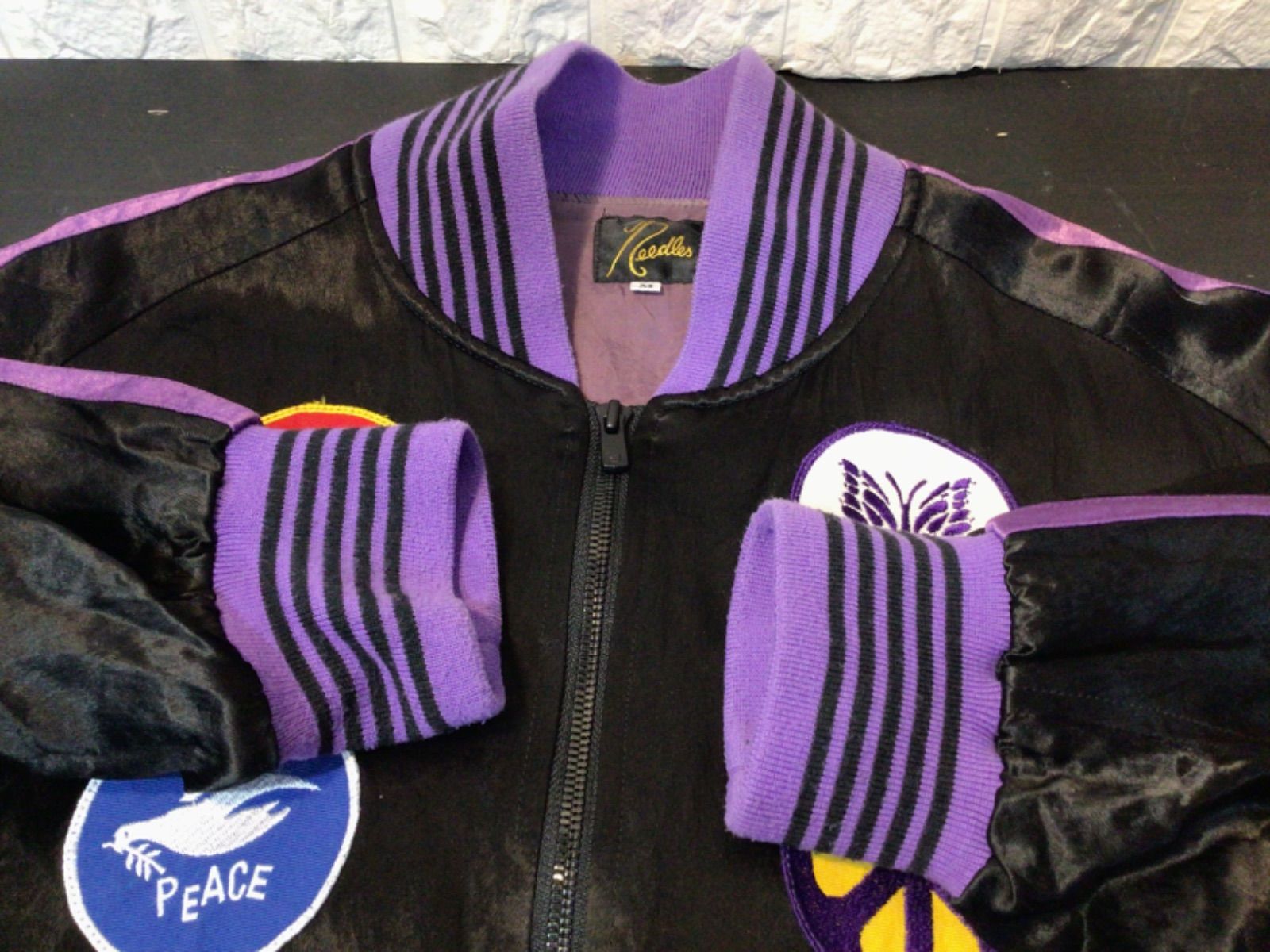 Needles 23SS Award Jacket ACETATE SATEEN MR195 - メルカリ