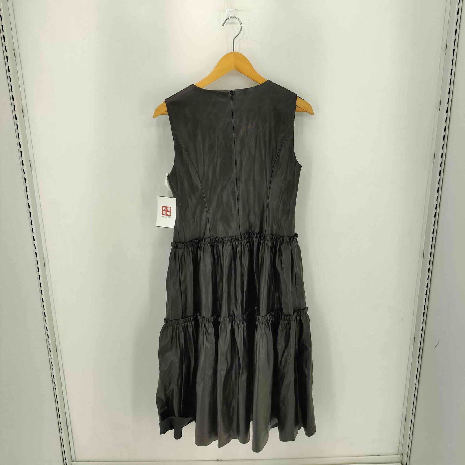 エムプルミエブラック M-premier BLACK フェイクラムスキンレザー