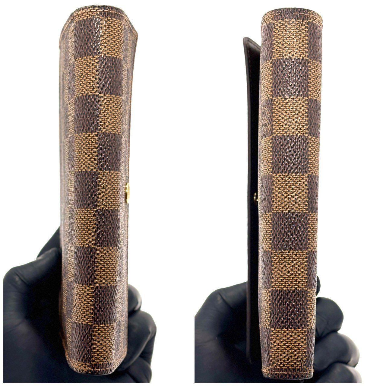 暮らしが整う、定番】 LOUIS VUITTON 三つ折り財布 ダミエ ポルト