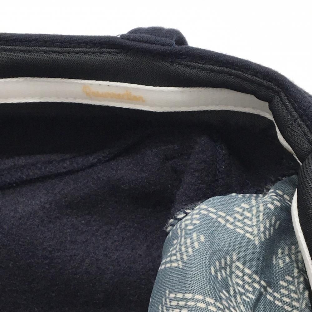 超美品】レザレクション ストレッチパンツ ネイビー 裏起毛 レディース