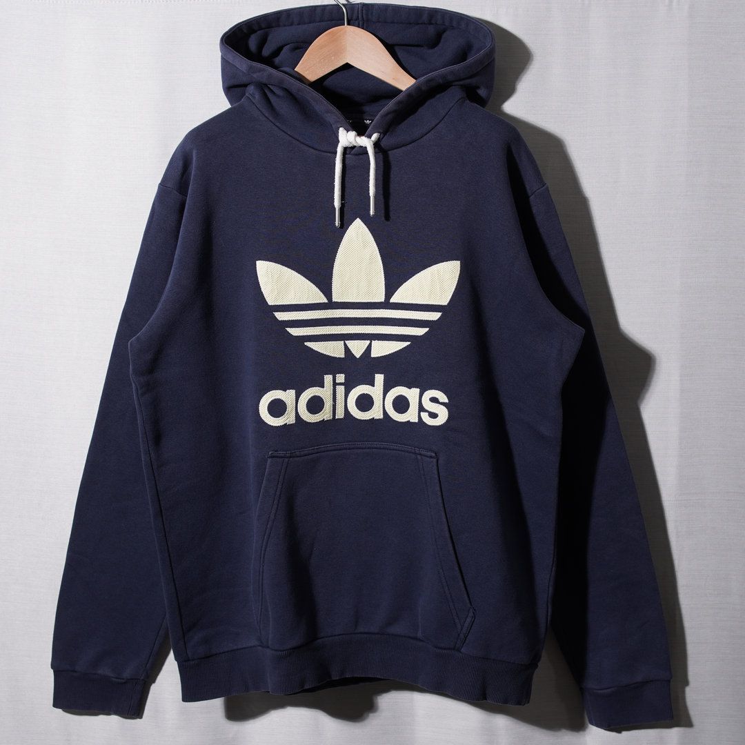 アディダス オリジナルス adidas ORIGINALS パーカー XL ネイビー