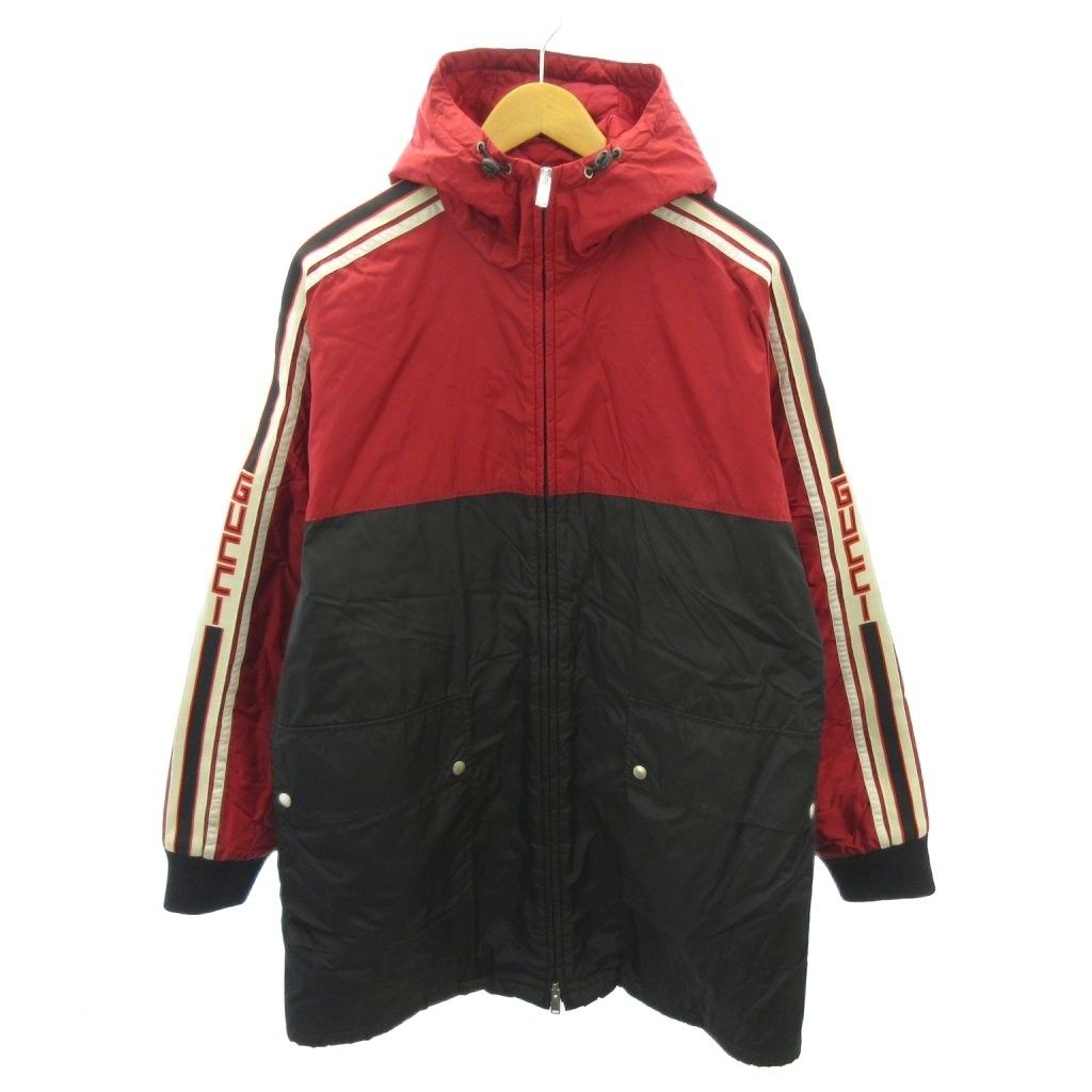 も*ん様 GUCCI グッチ トラックジャケット ジャージ GGライン レッド も*ん様 GUCCI グッチ トラックジャケット ジャージ GGライン レッド