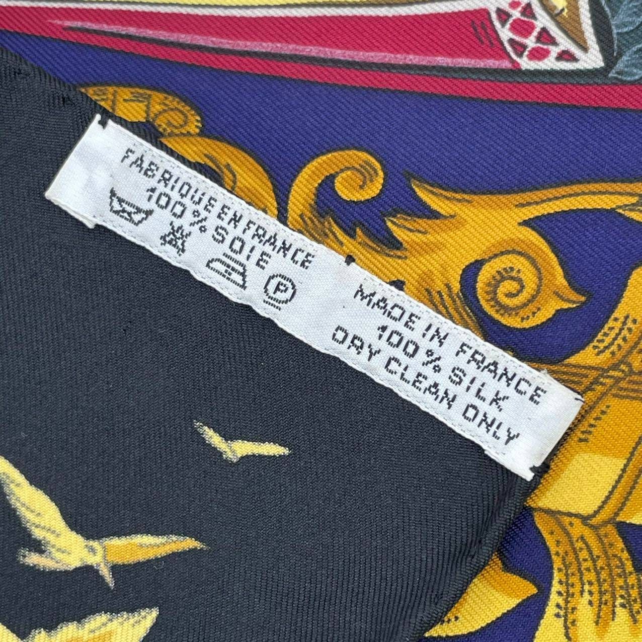 極美品 HERMES エルメス カレ90 L ATLANTIDE アトランティス大陸