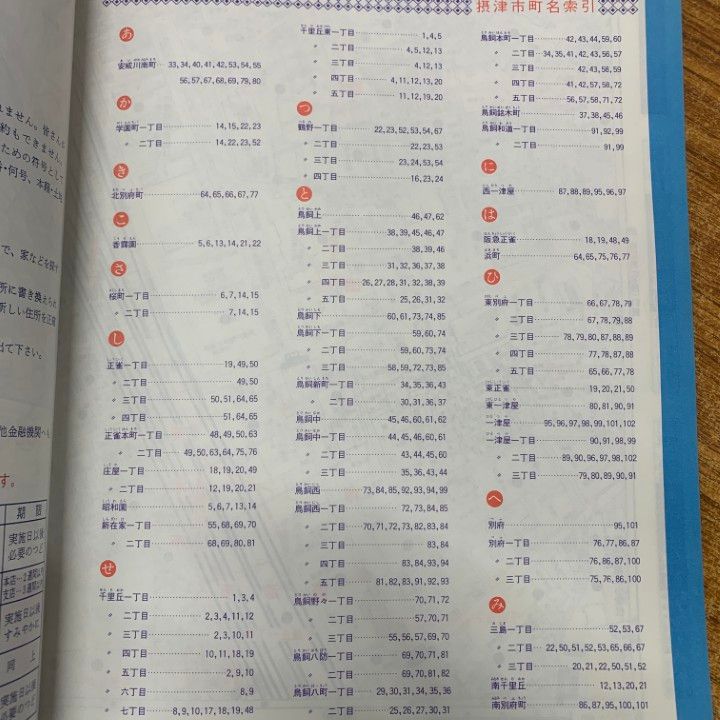 □01)【1点限り!】吉田地図 精密住宅地図/まとめ売り11冊セット/大阪府