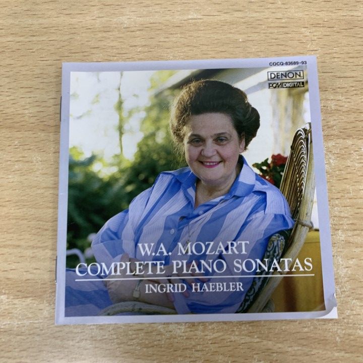 ○01)【1点限り!】イングリット・ヘブラー/モーツァルト/ピアノ