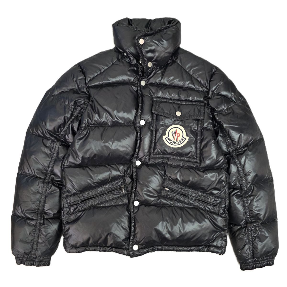 MONCLER モンクレール K2 廃盤モデル デカ ロゴワッペン付き ダウン