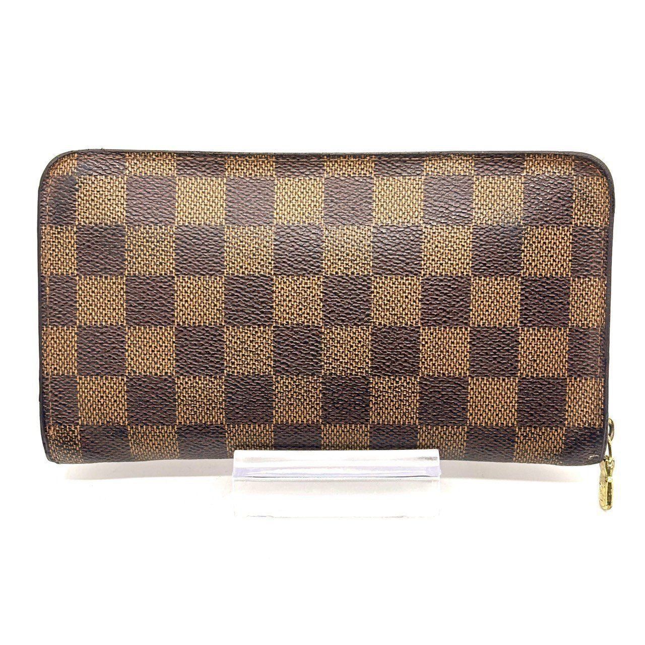 ルイヴィトン ダミエ 長財布 ポルトモネジップ ラウンドファスナー 男女兼用 LOUIS VUITTON（ルイ・ヴィトン） ダミエ ポルトモネ・ジップ ラウンド