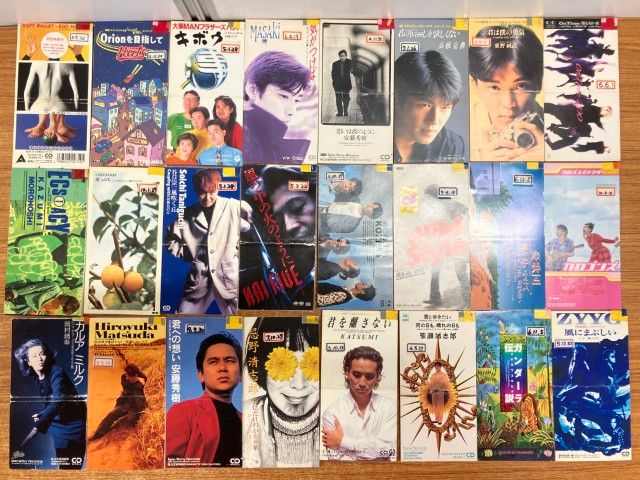 △01)【1点限り!】J-POP・歌謡曲などの8㎝CDまとめ売り約165点セット