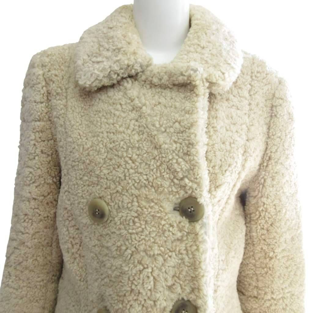 マックスマーラ MAX MARA 最高級 白タグ テディベア ダブルブレスト