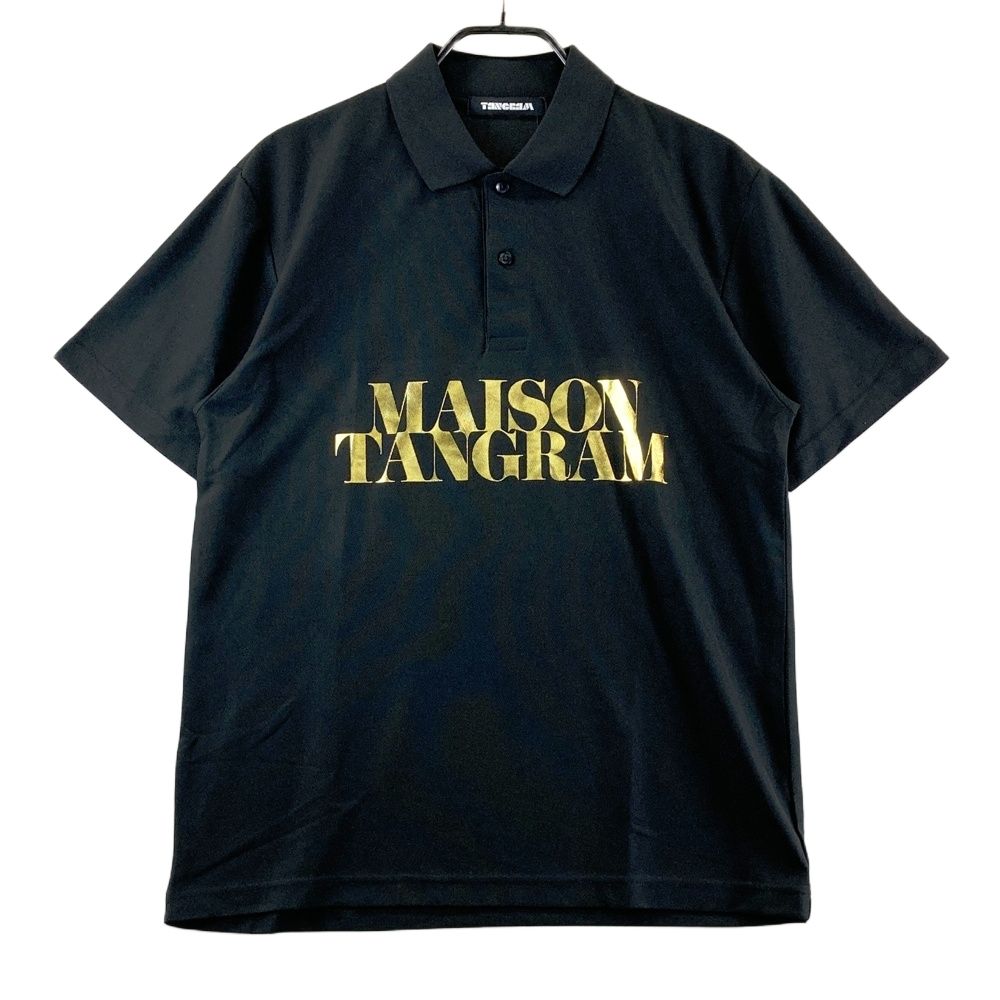 美品✨TANGRAM タングラム ゴルフ 半袖 ポロシャツ サイズ XL サイズ：M TANGRAM タングラム 半袖ポロシャツ ブラック系