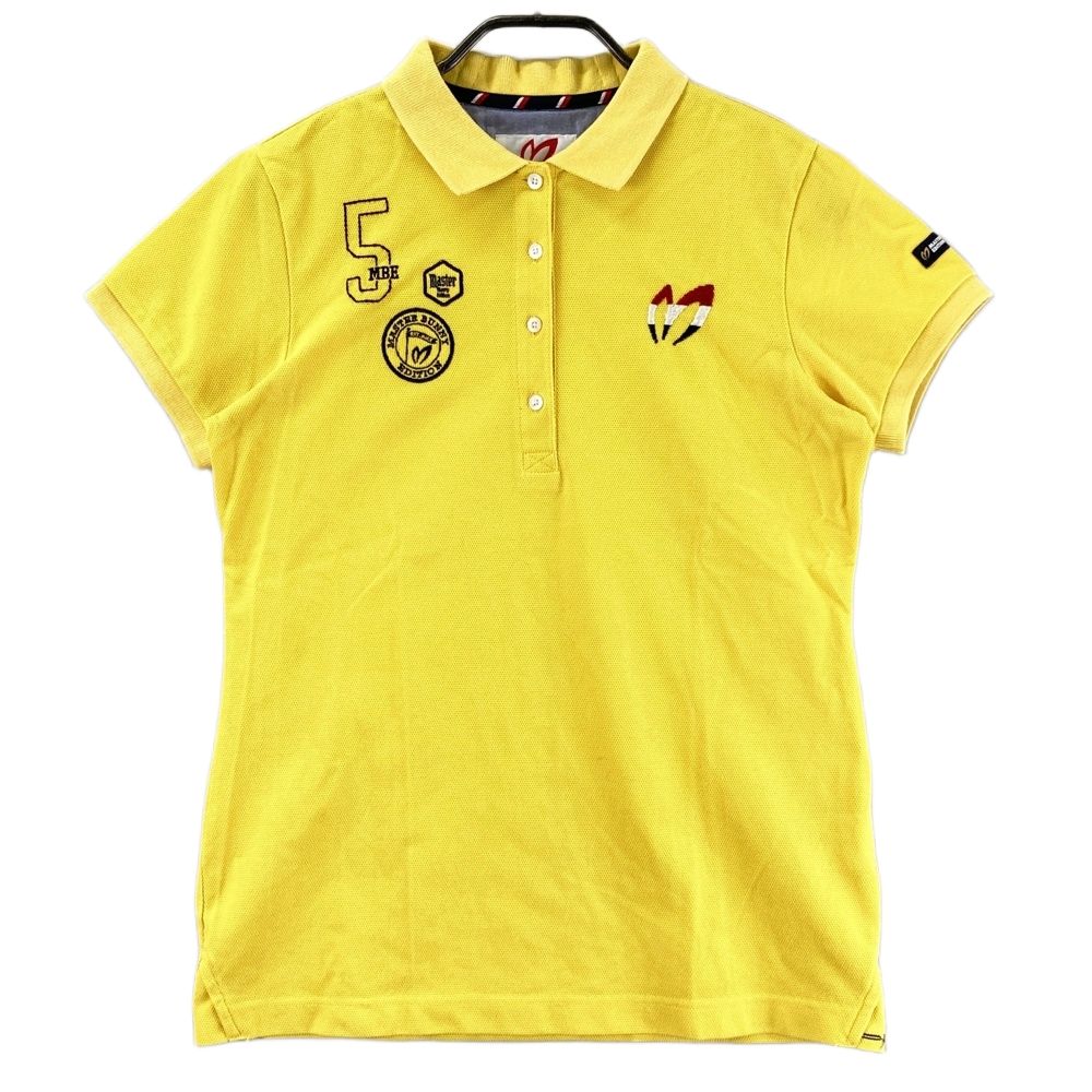 MASTER BUNNY EDITION ポロシャツ イエロー サイズ2 サイズ：2 MASTER BUNNY EDITION マスターバニーエディション 半袖