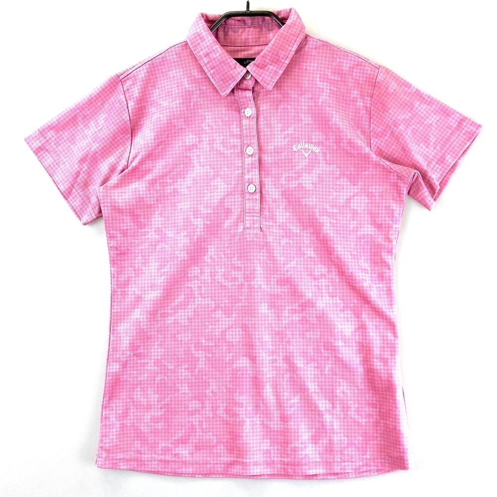Callaway ピンク ポロシャツ Lサイズ キャロウェイ花柄スカートMサイズ