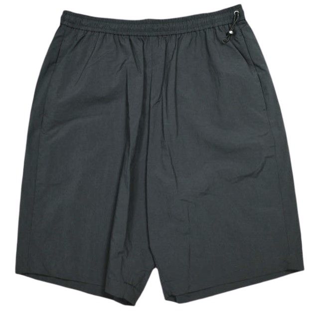 新品 ATON エイトン 25SS 日本製 TRAVEL NYLON WIDE EASY SHORTS