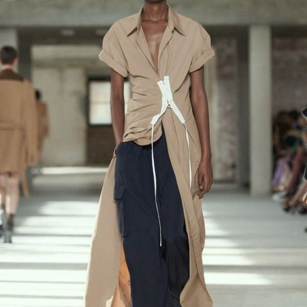 新品 DRIES VAN NOTEN ドリスヴァンノッテン 24SS CLICK 8329 W.W.